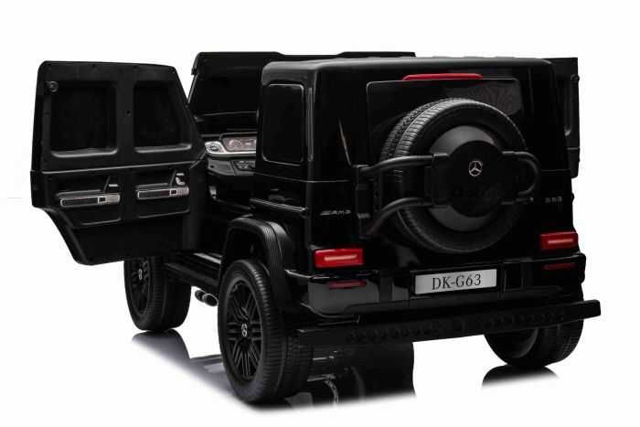 Masinuta electrica pentru 2 copii Mercedes G63 4x 200w 24V 14Ah Black