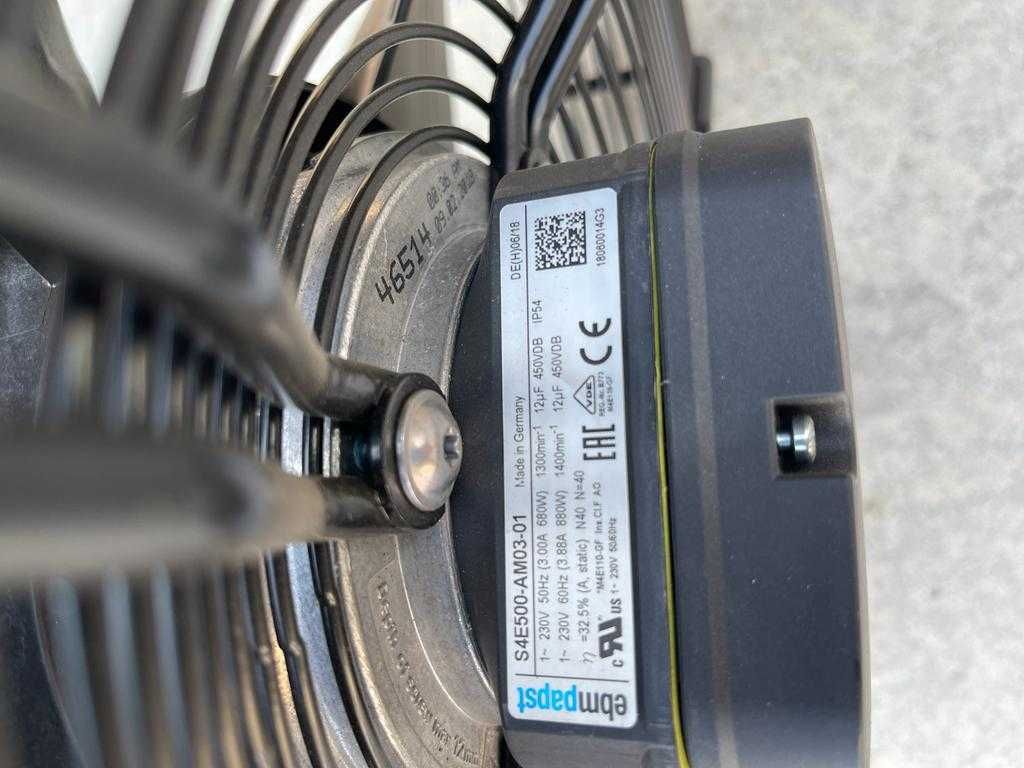 Ventilator Axial cu grilaj de protectie 230VAC 525X179mm