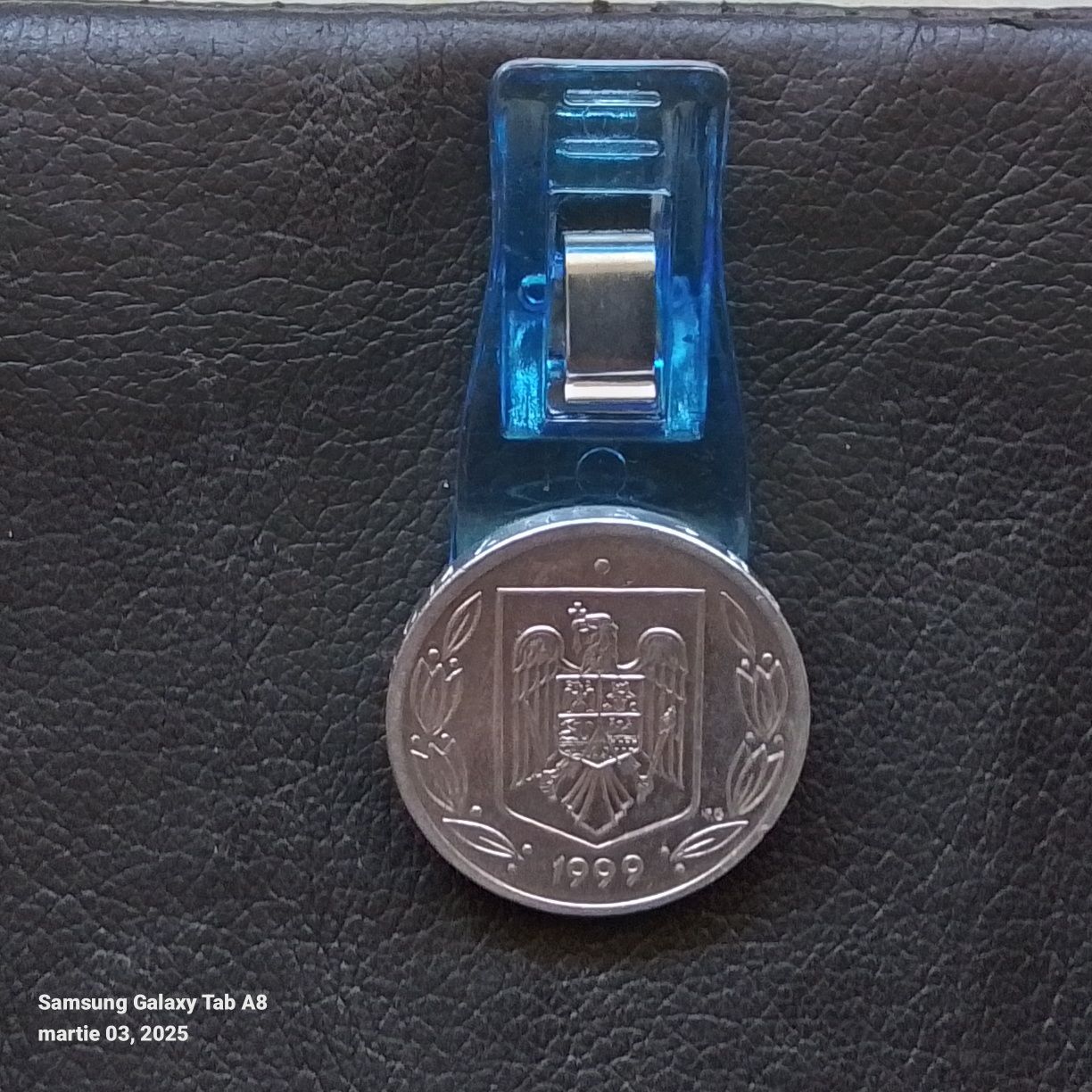 Moneda 500 lei an 1999.