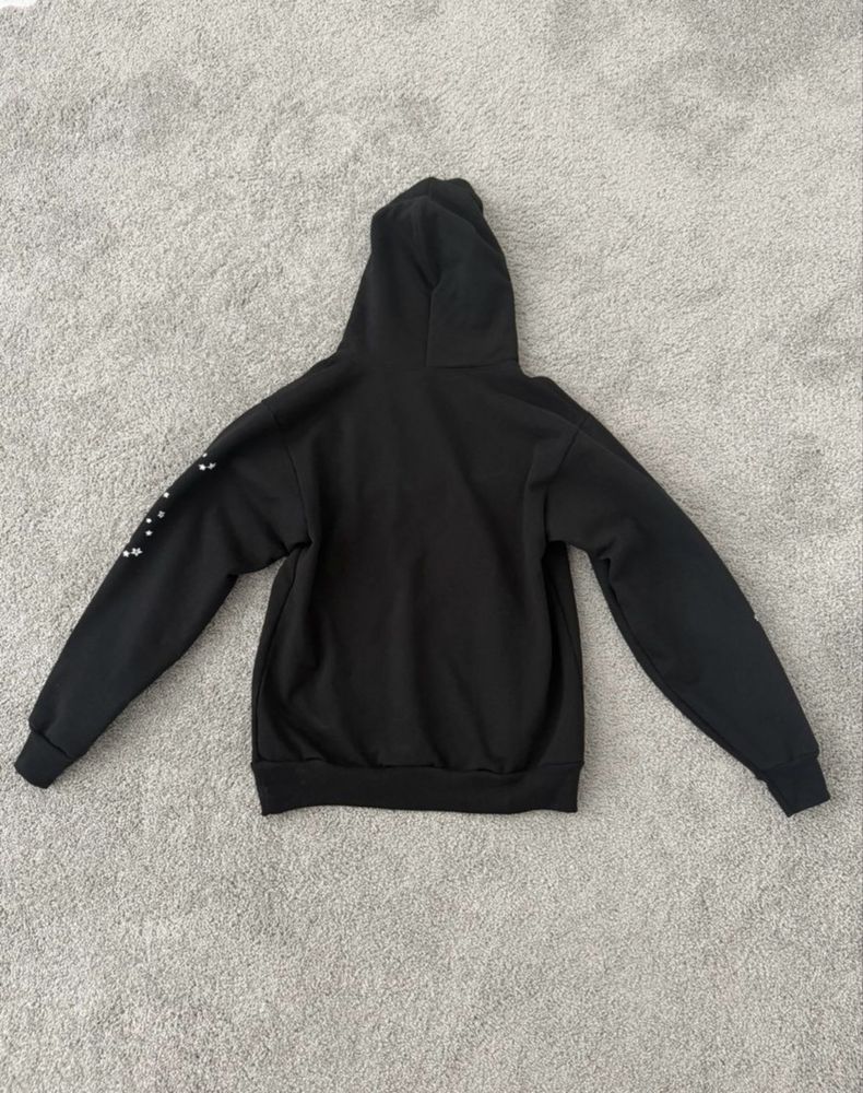 Sp5der Black Hoodie
