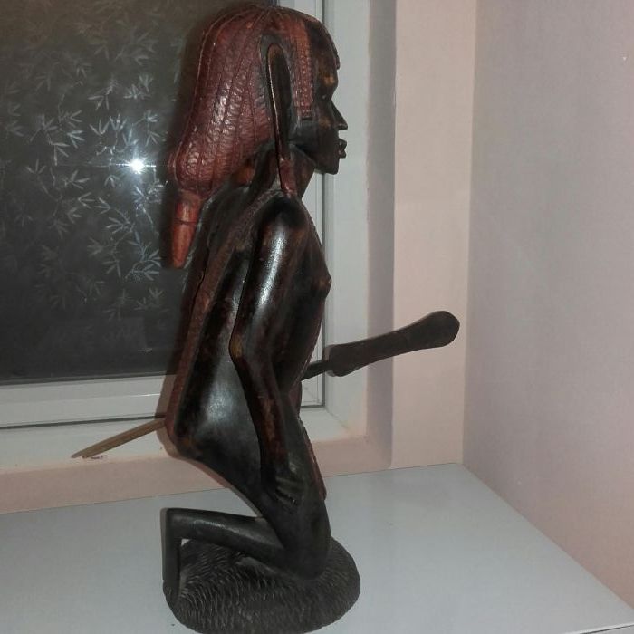 Statueta lemn masiv african