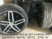 SET 4 JANTE pe 18 inch, AEZ   225 / 40 / R18 -