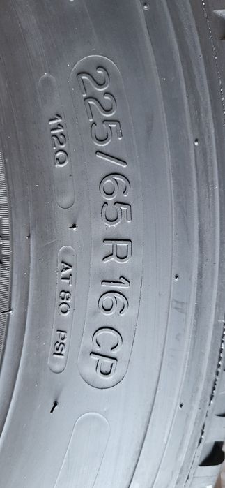 2 anvelope 225 65 16C Michelin XC Camping 7mm