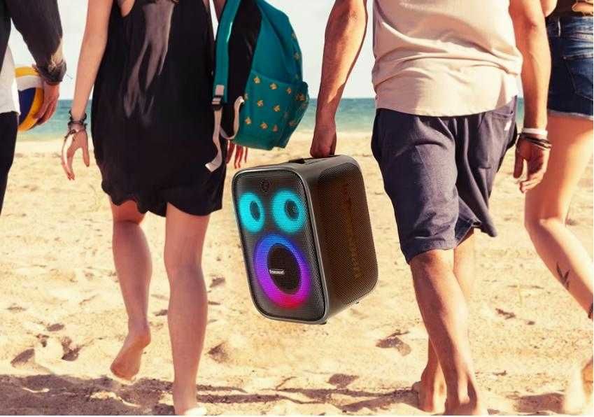 Портативен Китарен Усилвател 120W Караоке Парти Бас Tronsmart Halo 200