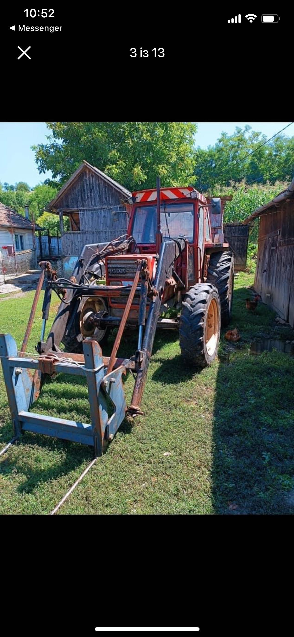 Tractor Fiat 780 dt