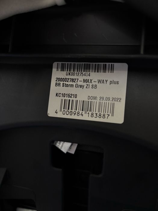 Scaun de bebelus Britax Romer Max Way Plus