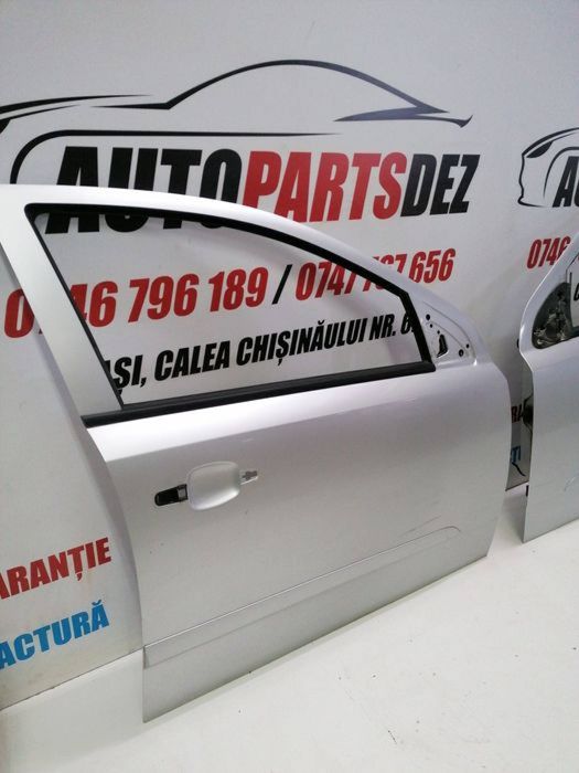 Portiera ușa stânga dreapta Opel Astra H Gri metalizat Argintiu