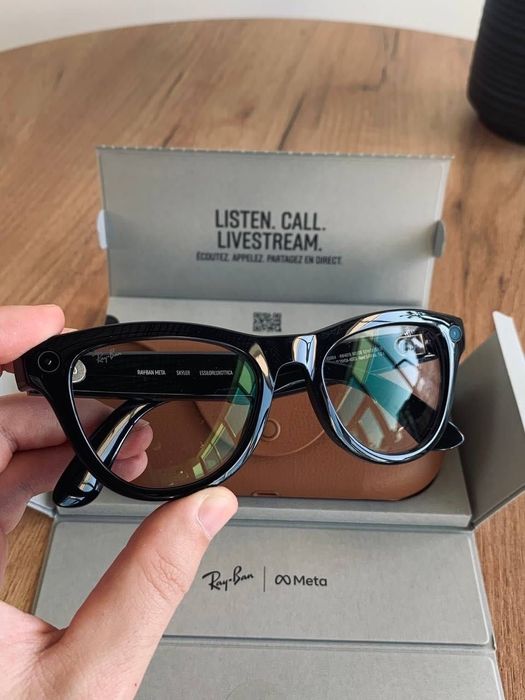 Ray-Ban Meta Skyler Прозрачный Хамелеон