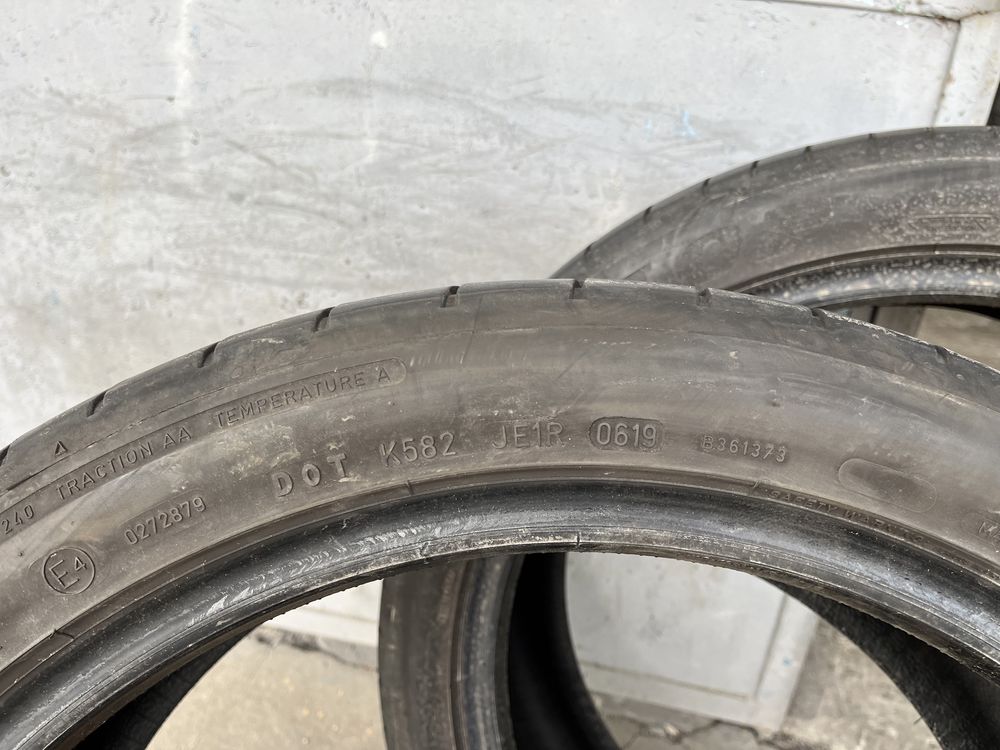 2 бр. летни гуми 225/45/19 Dunlop DOT 0619 4,5 mm