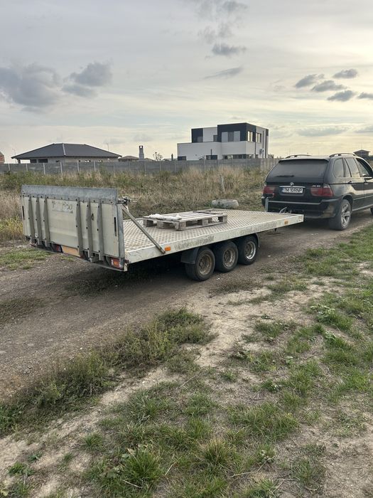 Vand trailer utilaje 3,5 t Timisoara