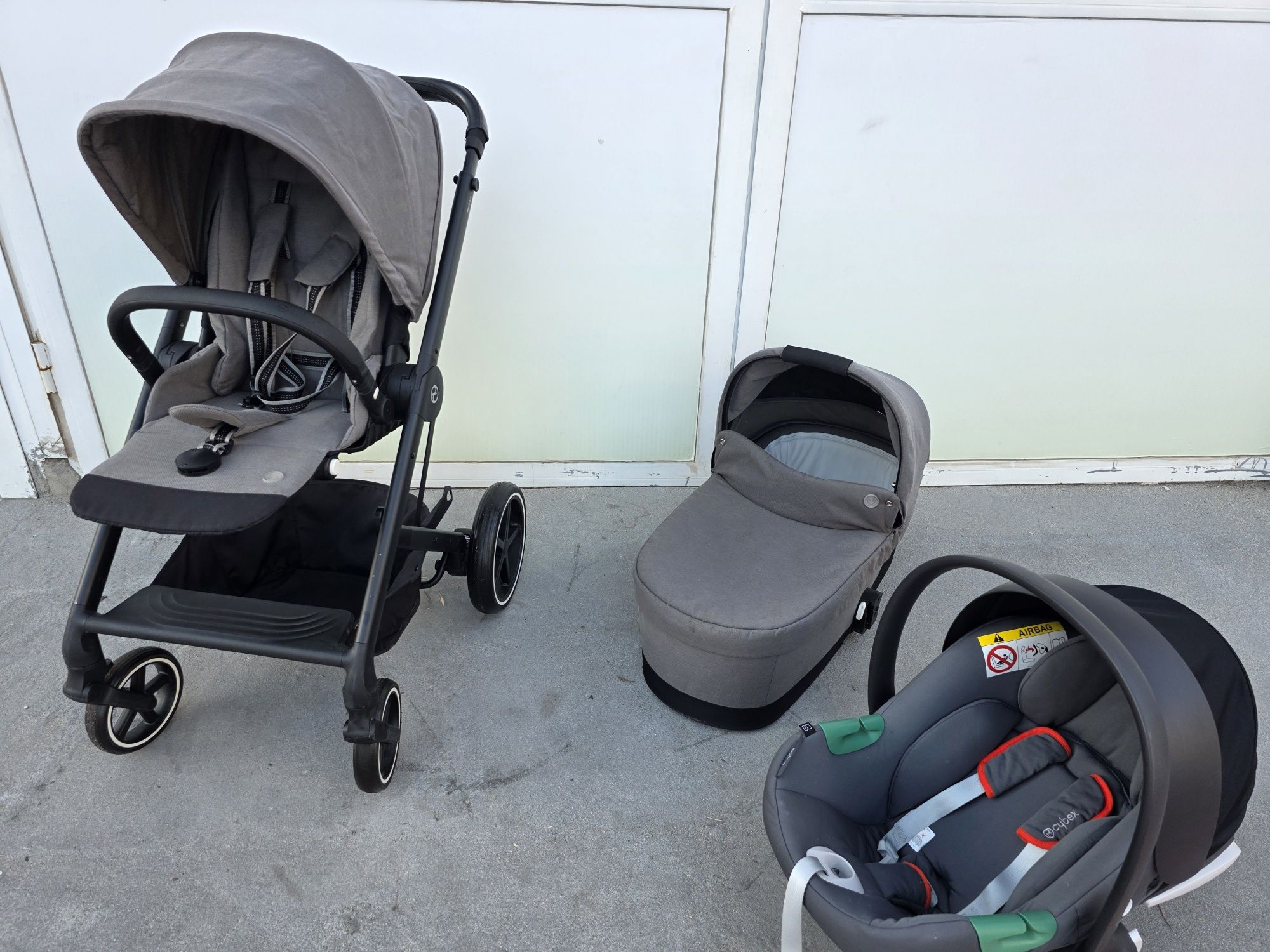 Cybex Balios S Lux Soho Grey комплект