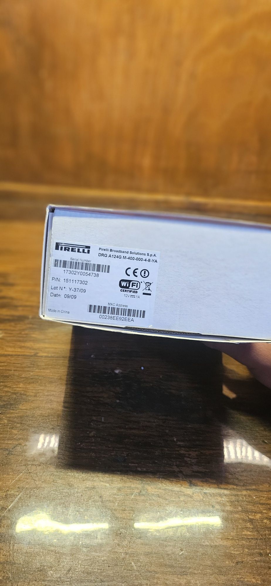 Wi-Fi modem Vivacom