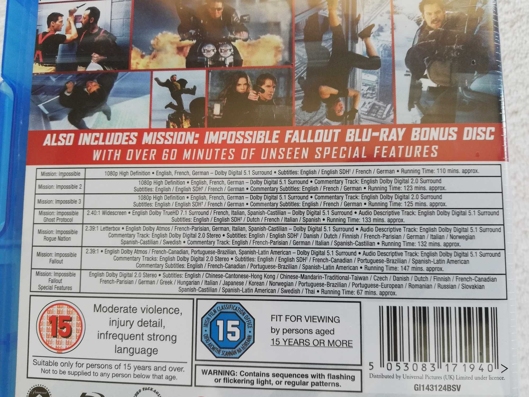 Филми на Blu Ray - Батман, Супермен, Мисията невъзможна, Тор, Петък 13