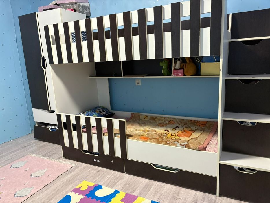 Детский кровать двухъярусная