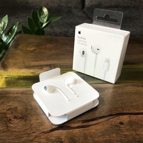 Оригинал Apple EarPods Lightning Новые Наушники iPhone Айфон