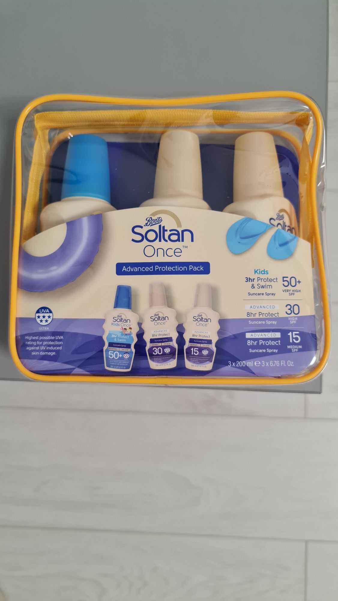 Soltan Once Advanced Protection Pack 3 × 200 ml e