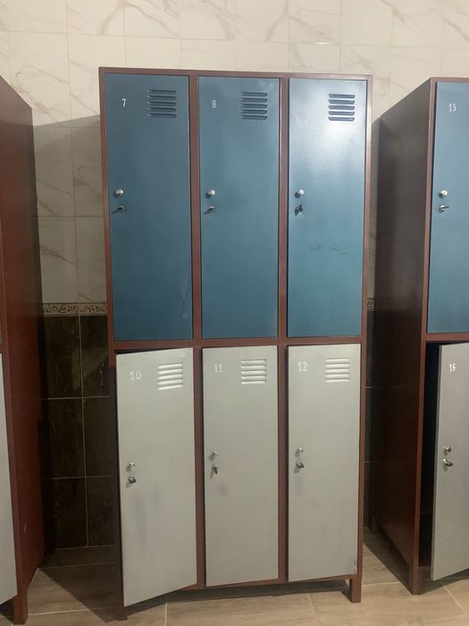 Шкафчики для хранения личных вещей