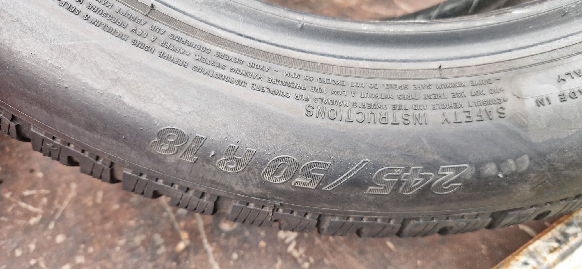 Set 4 Anvelope Michelin 245 50 R18 M+S