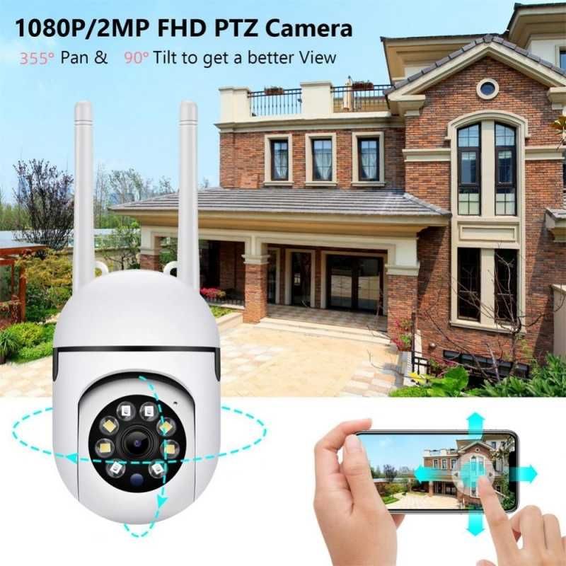 YCC 365Plus HD WiFi IP Смарт Камера 1080P HD 355 градуса