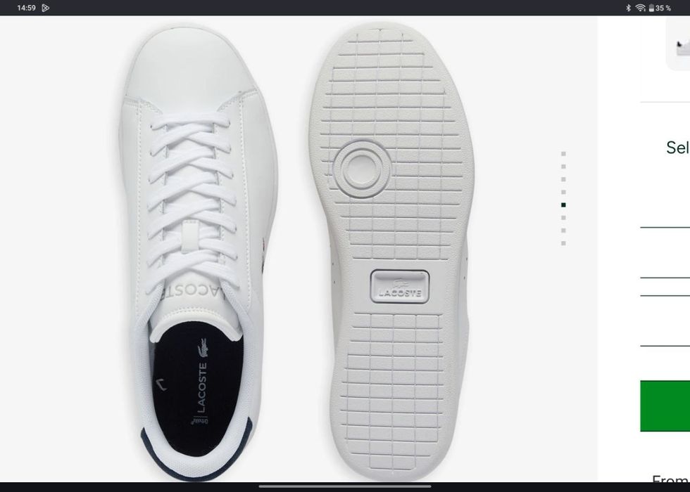 Lacoste Carnaby men.43, US 10