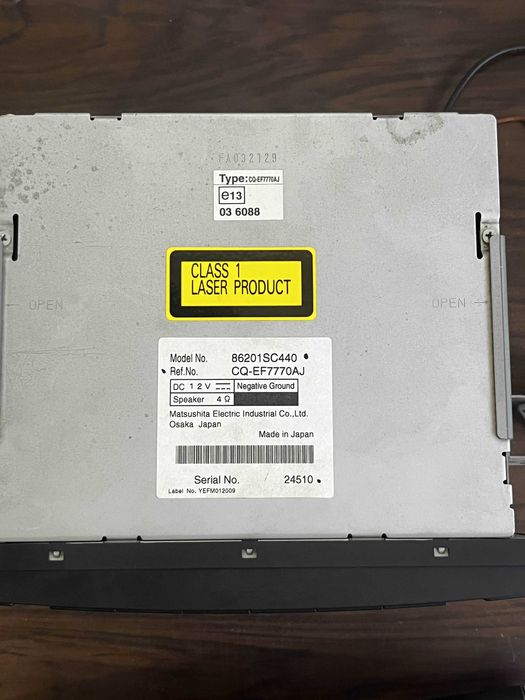2009-13 Subaru Forester OEM AM FM Radio MP3 6 CD Player