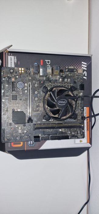 Kit placa de baza msi 560m Pro-E procesor intel core i5 11400 16gb ram