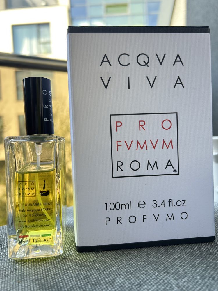Profumum Roma Acqua Viva