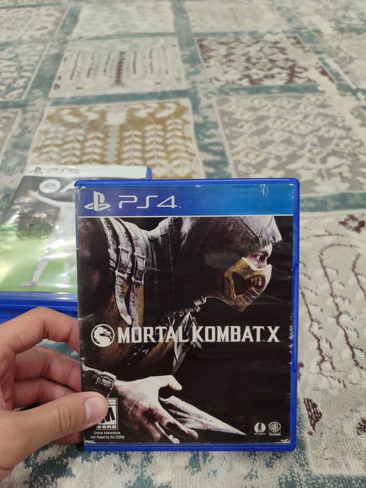 Mortal Kombat X и GTA 5 на Ps4
