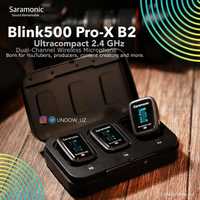 Saramonic Blink500 Pro-X B2 — Двойной Петличный Микрофон петличка