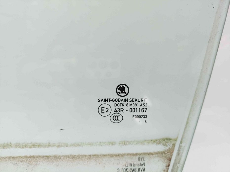 Geam usa stanga fata Skoda Fabia 3 Combi (NJ5) [Fabr 2014-2022] OEM