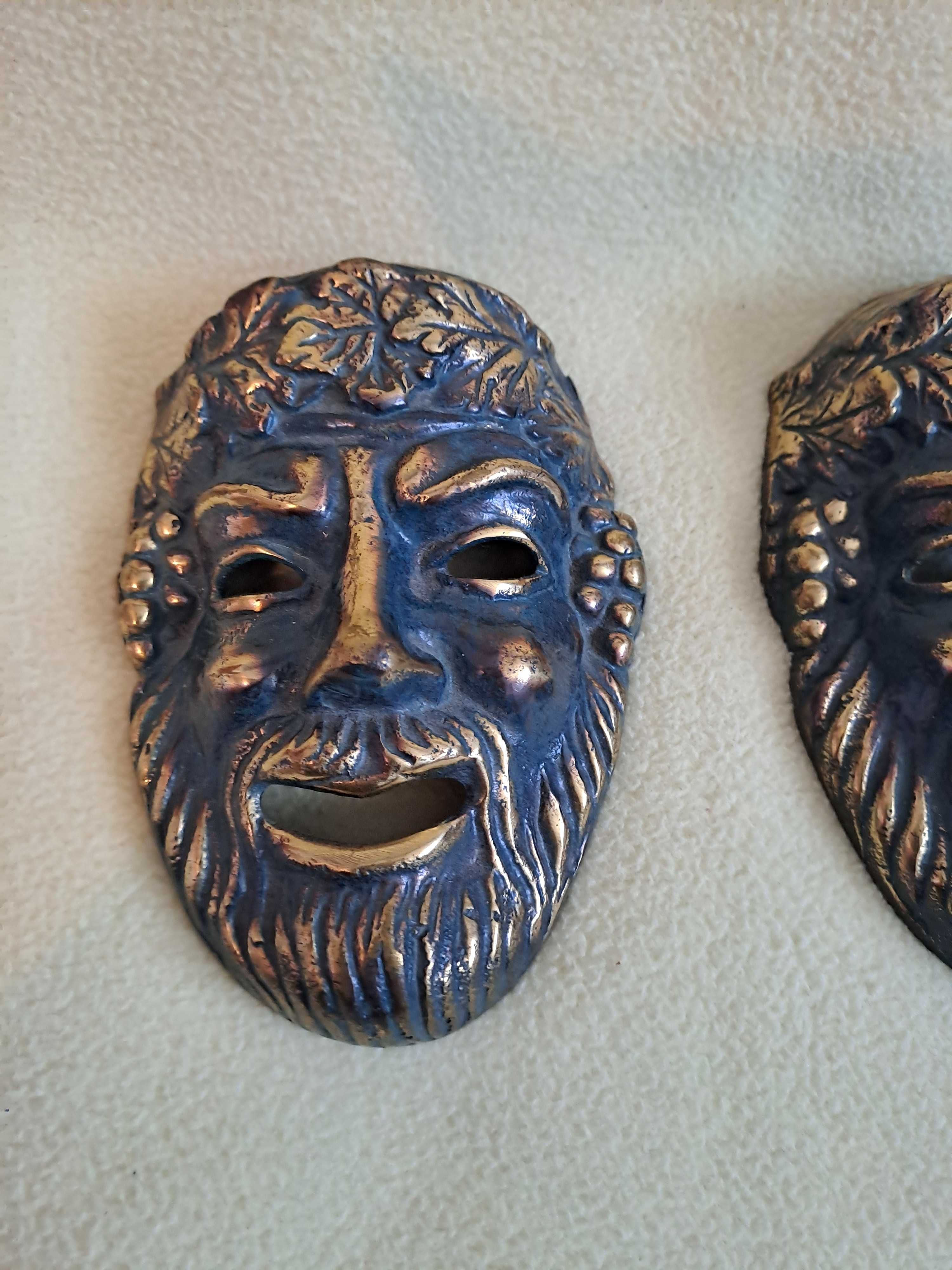 masca bronz tragedia grecia antica