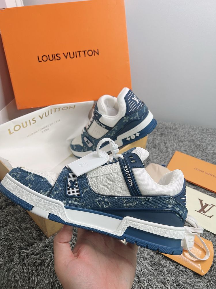 Adidasi Louis Vuitton / calitate / piele naturala /