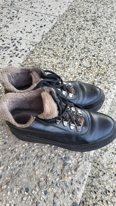 Зимни боти Bianki-естествена кожа