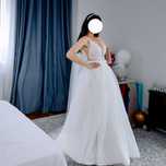 Rochie de mireasa 2 in 1 + voal cadou