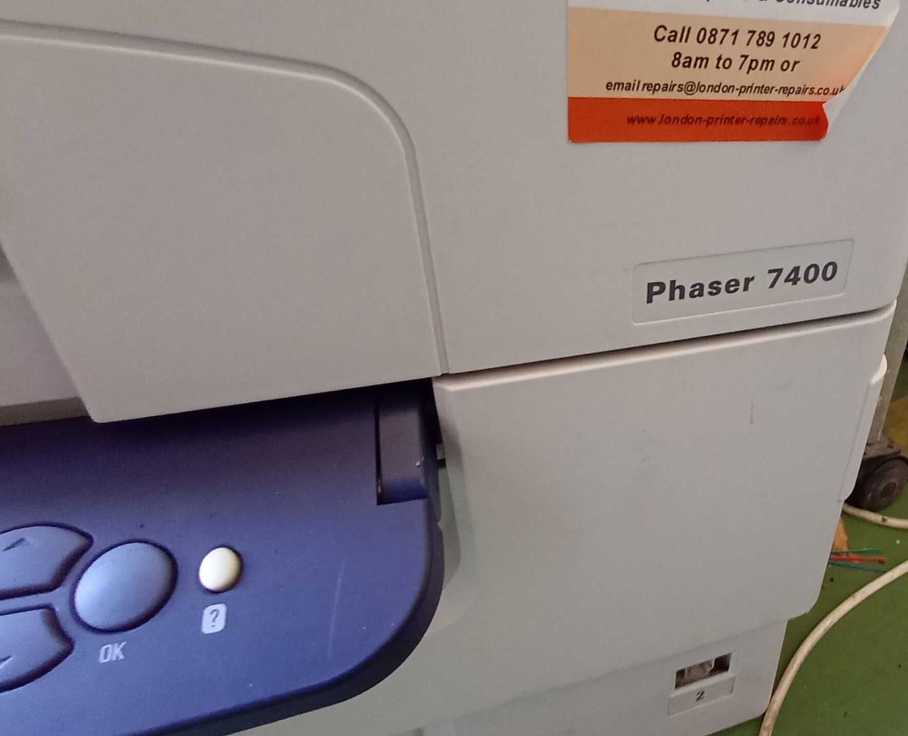 Цветен лазерен принтер А3 Xerox Phaser 7400