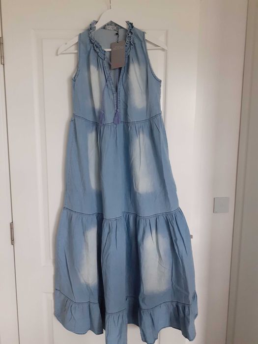 Rochie imitatie denim