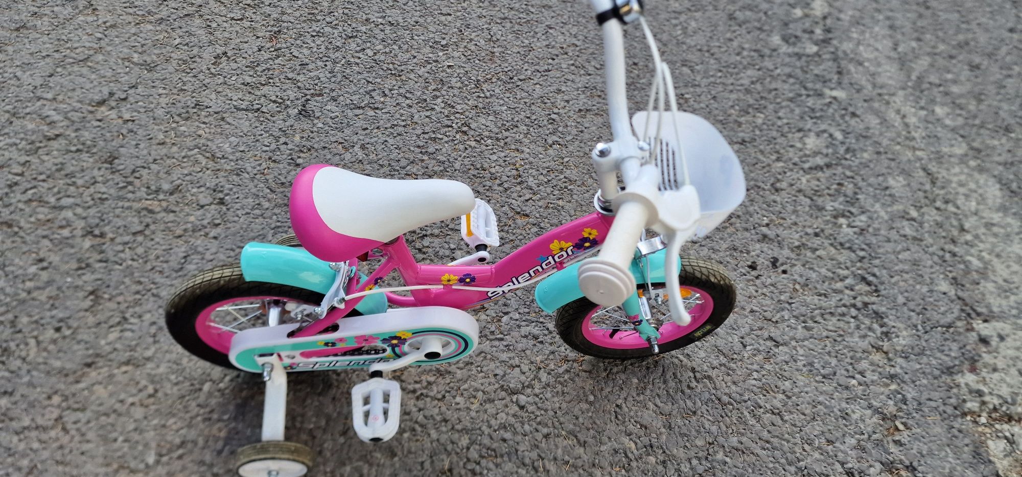 Bicicleta roz copii