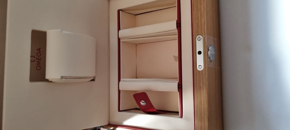 Cutie ceas Omega, cutie Omega 100% originala