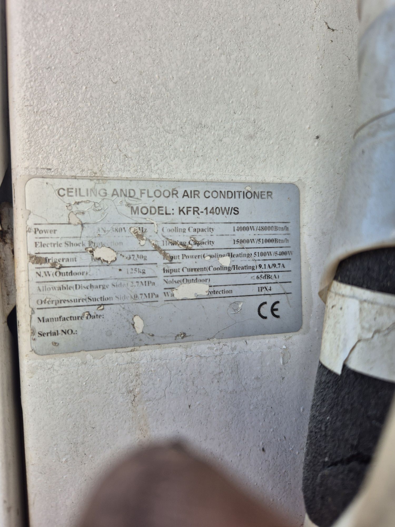 Aparat aer conditionat 48.000 btu