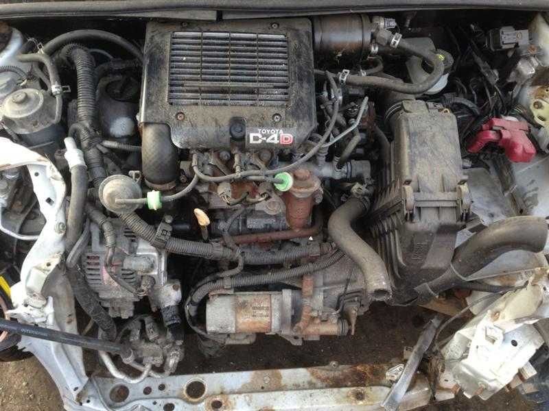 Тойота ярис 1.4i D4 / Toyota Yaris 1.4i D4 на части