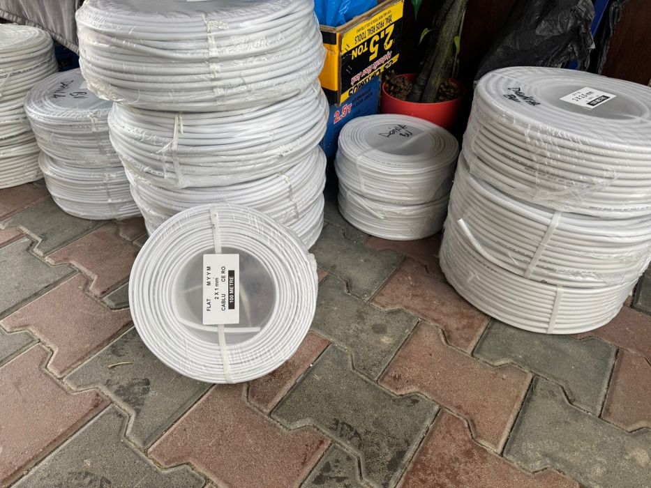 Cablu electric MYYM litat turcesc 2x1.5, 3x1.5, 4x1.5, 5x1.5 și 2x2.5,