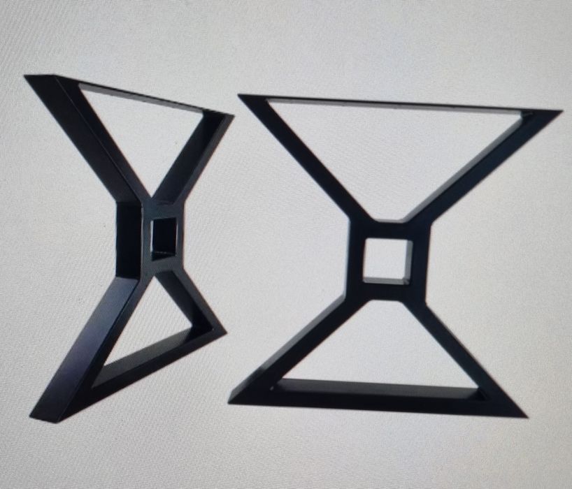 Picioare metalice pentru masă