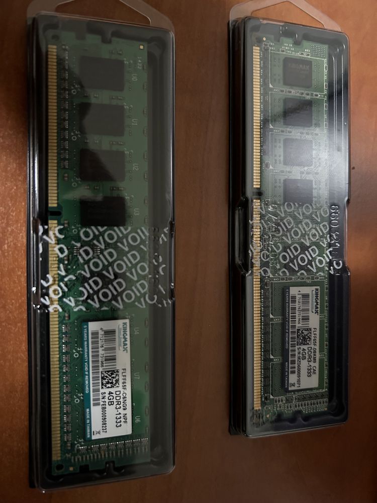 Vand ram DDR3  4+4 gb