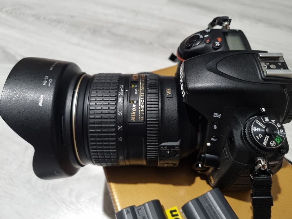 Nikon D750 + 24-120 f4 обектив Nikon