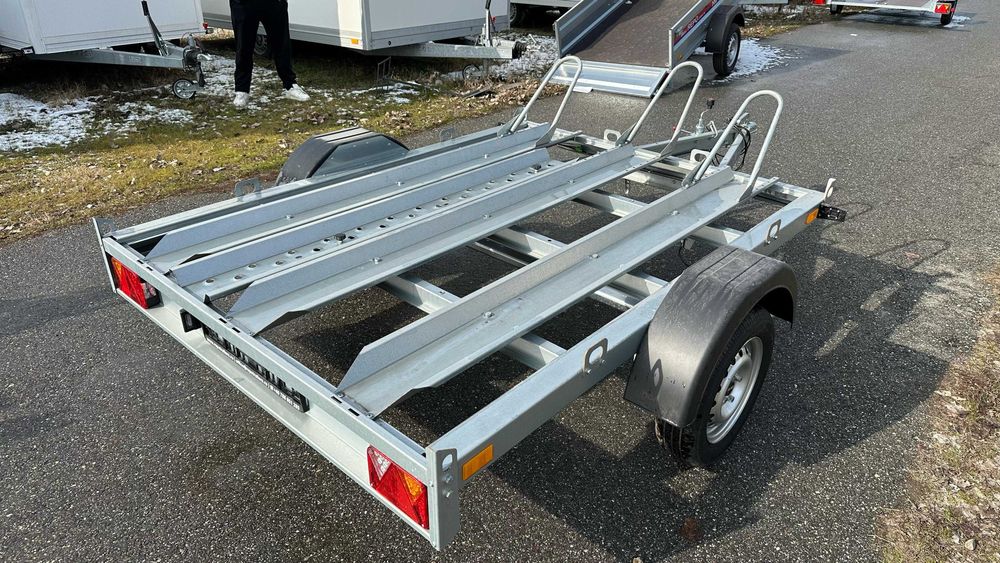 Remorcă basculabilă ATV – MOTO 750kg nouă REPO carte RAR