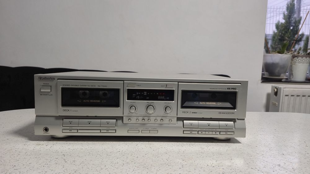 Casetofon dublu deck Technics RS-TR 333
