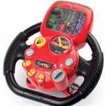 Simulator auto Cars 3 Smoby V8 Driver cu volan electronic