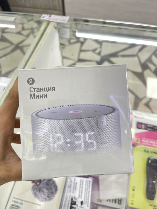 Яндекс станция мини 2 с часами