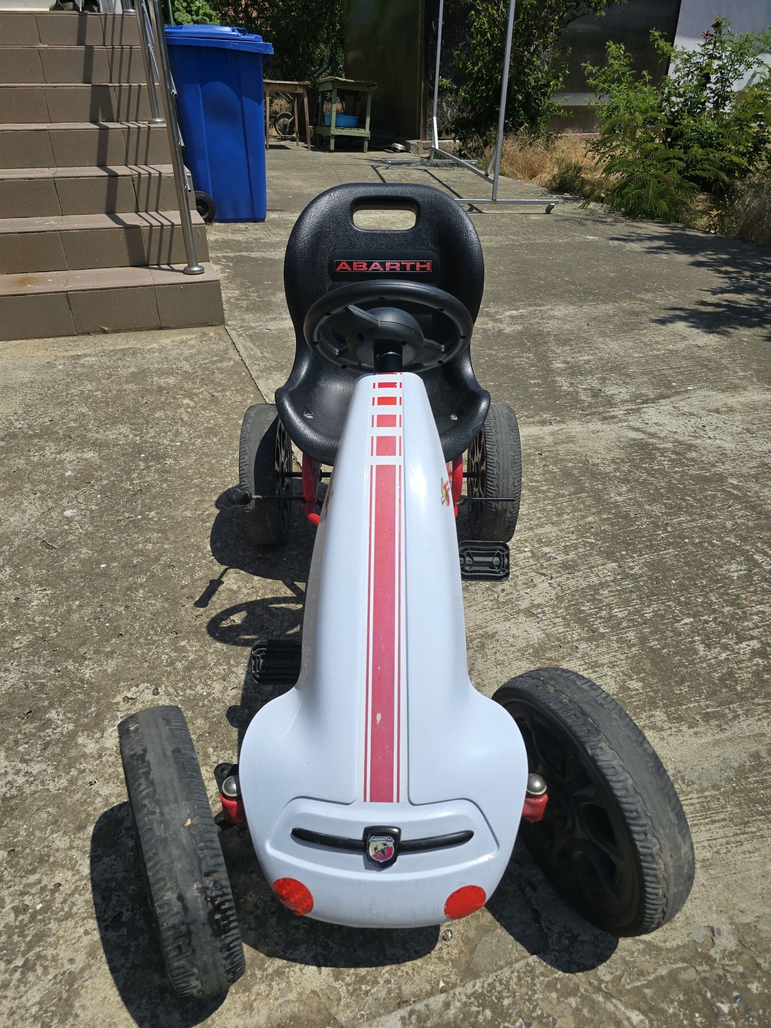 Kart / Cart cu pedale FIAT 500 Abarth