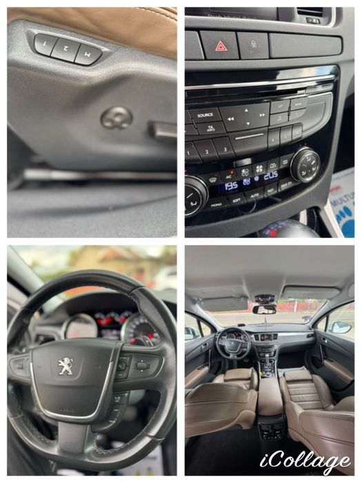 Peugeot 508 GT  Diesel 2013 piele maro jbl memorii bixenon hed up